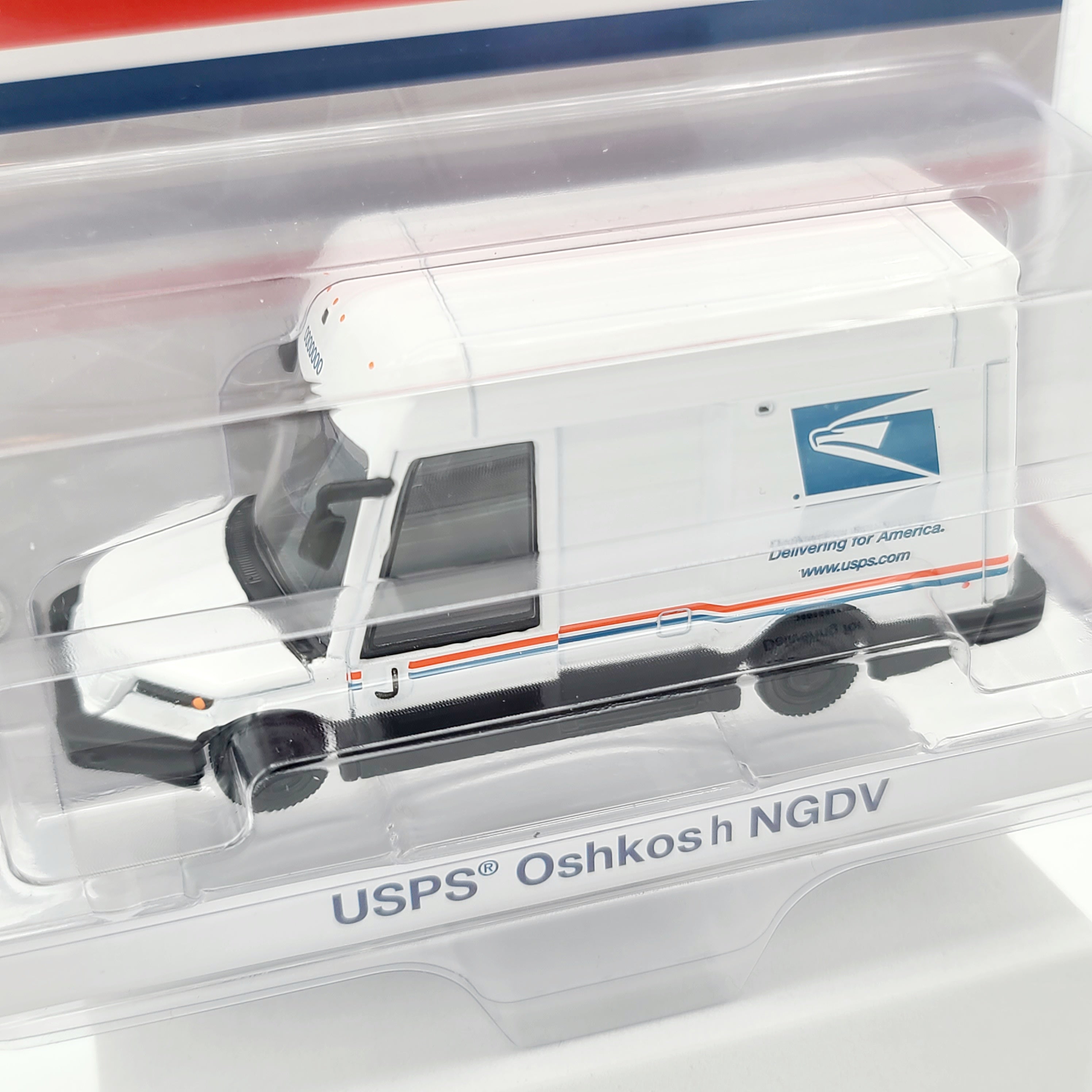 GreenLight USPS Oshkosh NGDV - 1:64 scale, US Postal Service (2024 Hobby Exclusive)